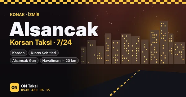 Alsancak korsan taksi