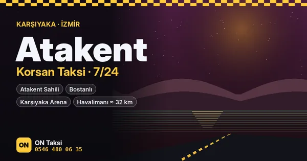 Atakent korsan taksi