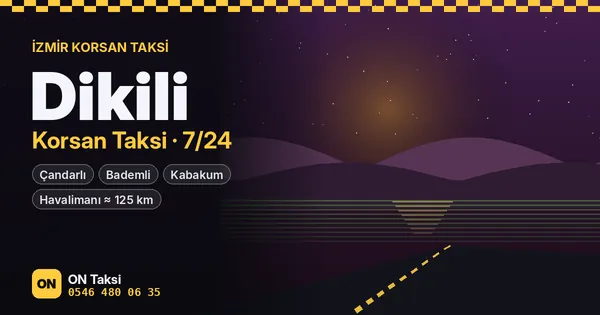 Dikili korsan taksi