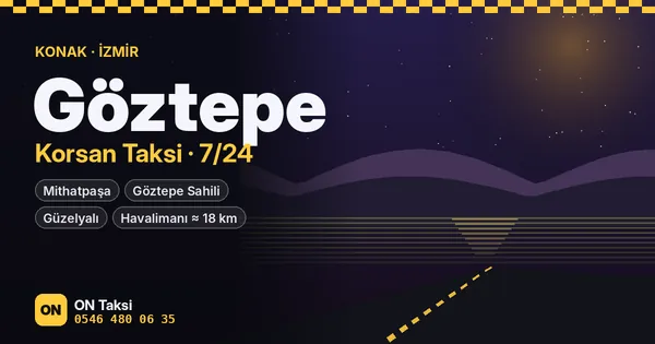 Göztepe korsan taksi