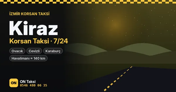 Kiraz korsan taksi