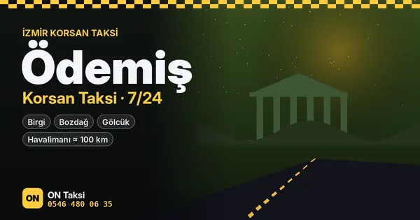 Ödemiş korsan taksi