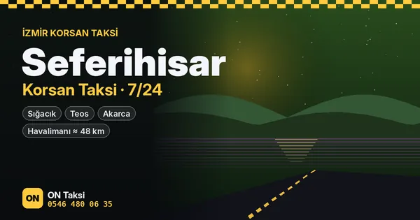 Seferihisar korsan taksi