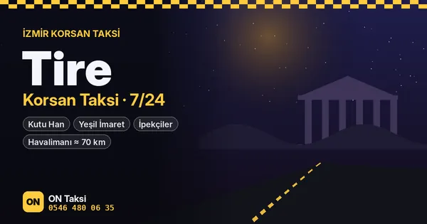 Tire korsan taksi
