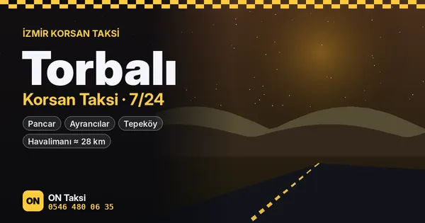 Torbalı korsan taksi