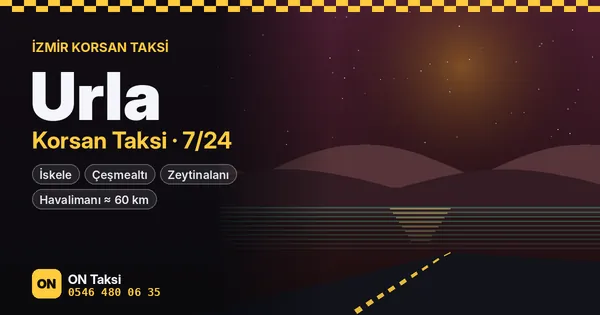 Urla korsan taksi